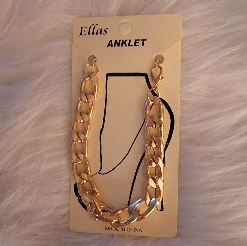 Cuban Curb Link Anklet Fashion Jewelry